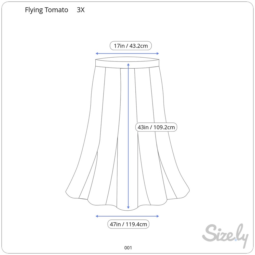 Flying Tomato Boho Floral Plus Size Maxi Skirt - Picture 6 of 6